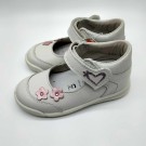 Superfit Ballerina med rem, hvit-sølv-rosa thumbnail