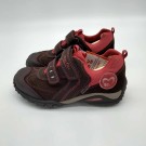 Superfit Sneakers, mokka-rosa-grå thumbnail
