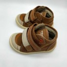 Superfit Sneakers, brun-beige-hvit  thumbnail