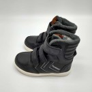 Hummel Stadil Super Jr Leather High, foret, svart-hvit thumbnail
