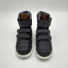 Hummel Stadil Super Jr Leather High, foret, svart-hvit thumbnail
