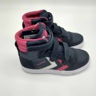 Hummel Stadil Jr Leather High, marine-rosa-hvit thumbnail