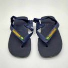 Havaianas Baby Brasil Logo, marine-gul-grønn thumbnail