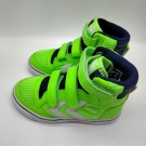Hummel Stadil Jr Neon High, green gecko, lime-hvit-marine thumbnail